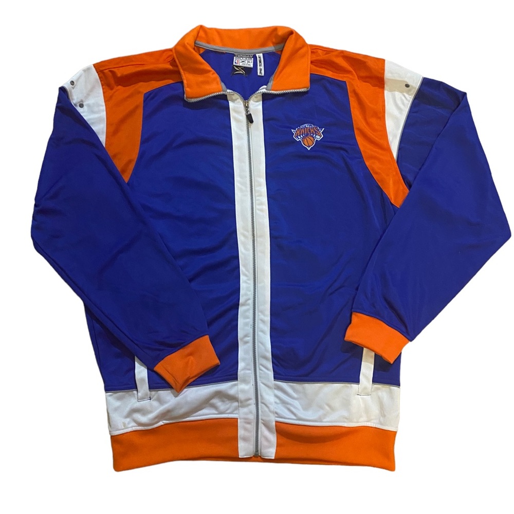 Knicks Zipway warm up jacket. NWOT. Size XLT